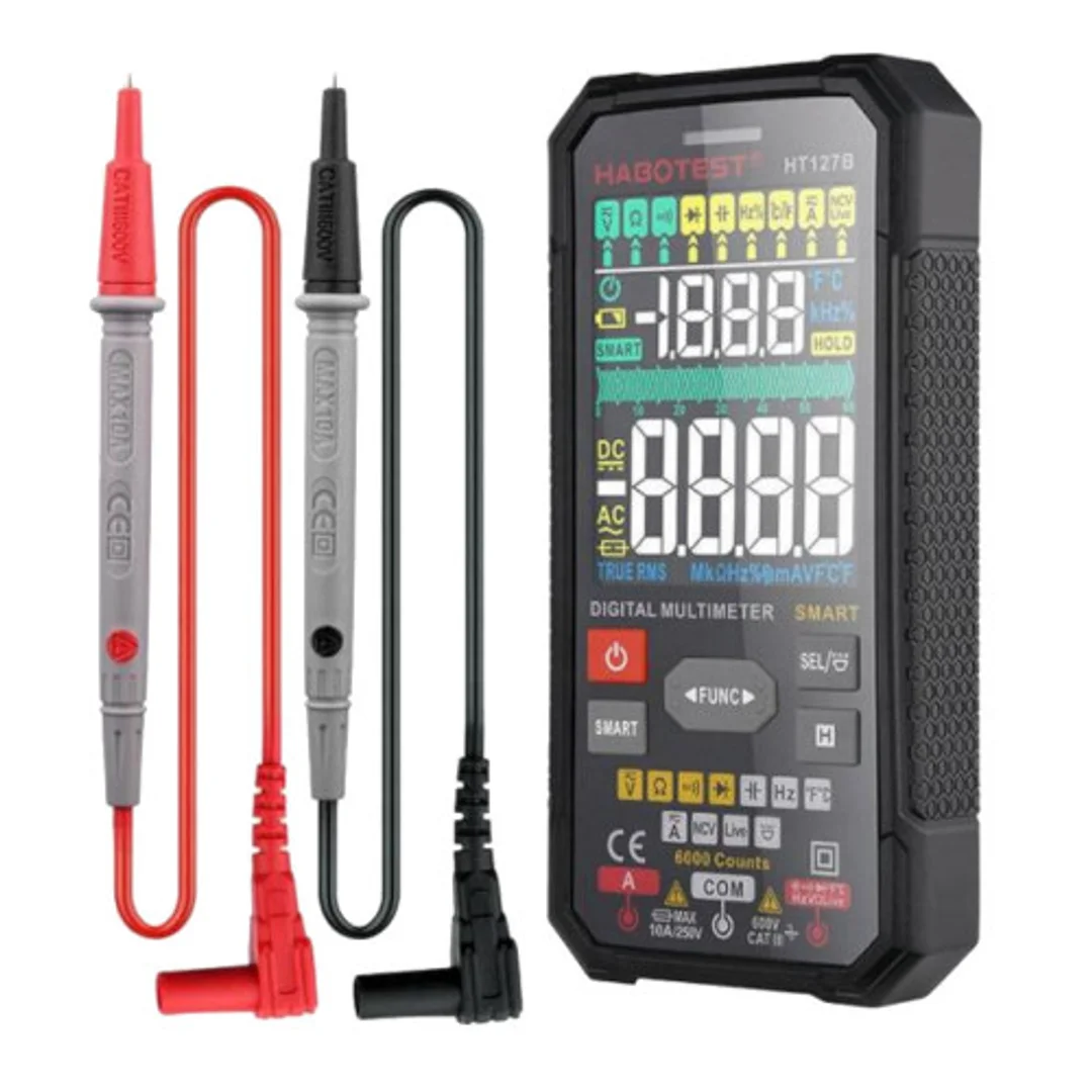 Uniwersalny multimetr cyfrowy Habotest NCV HT127B