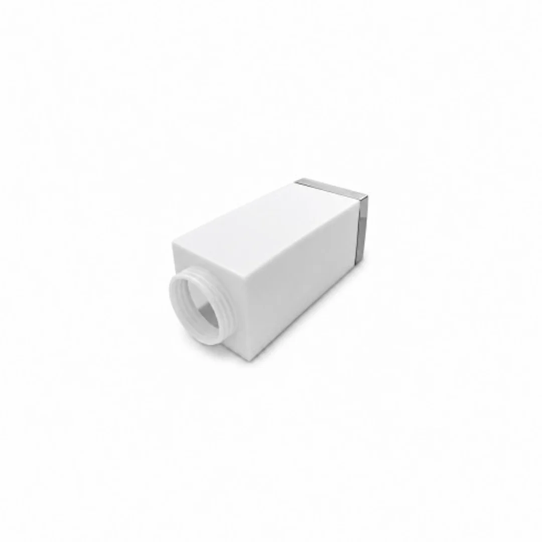 Klosz do lampy ogrodowej LED Havana srebno-biały