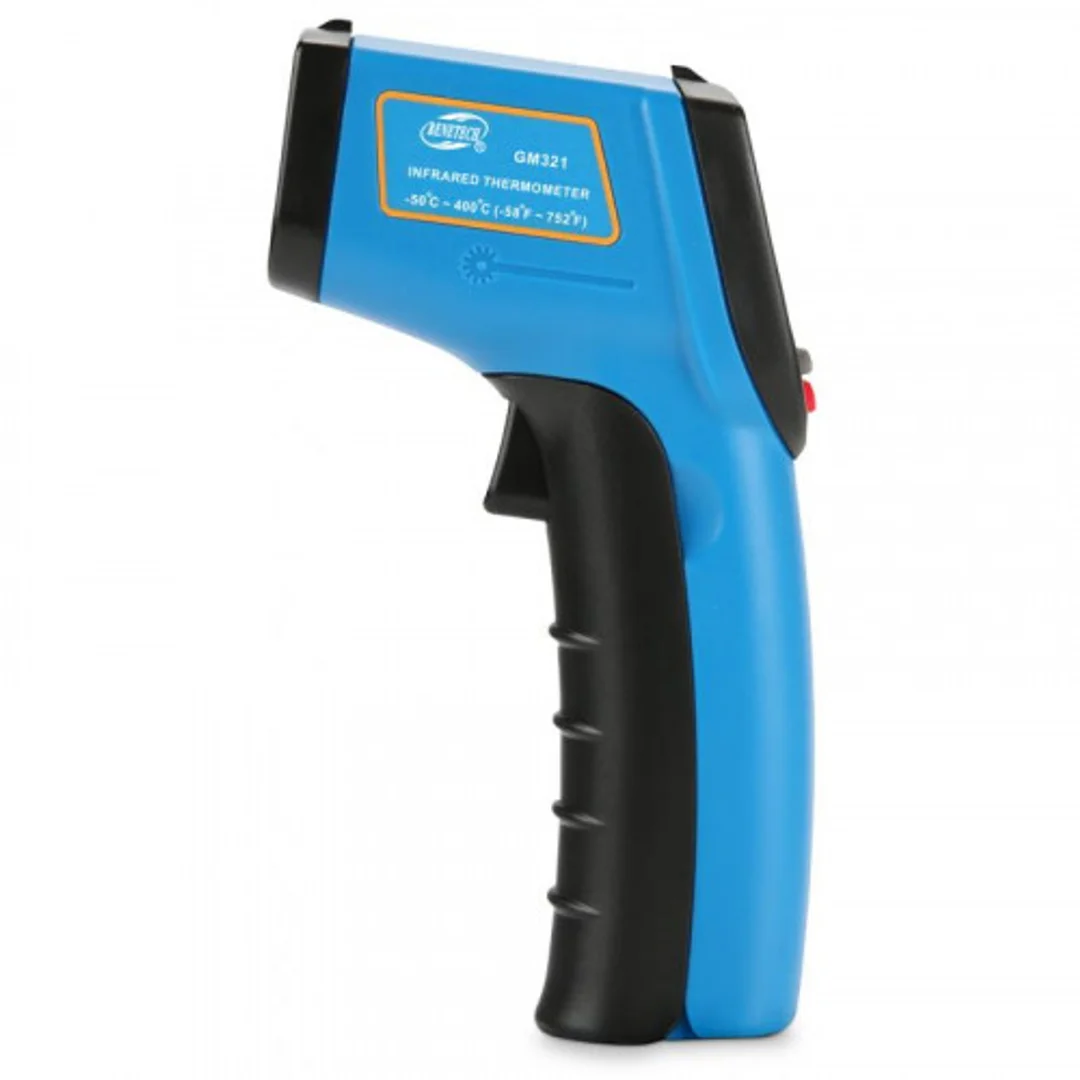 Pirometr laserowy Benetech GM321 -50 do 400°C z regulacją emisyjności