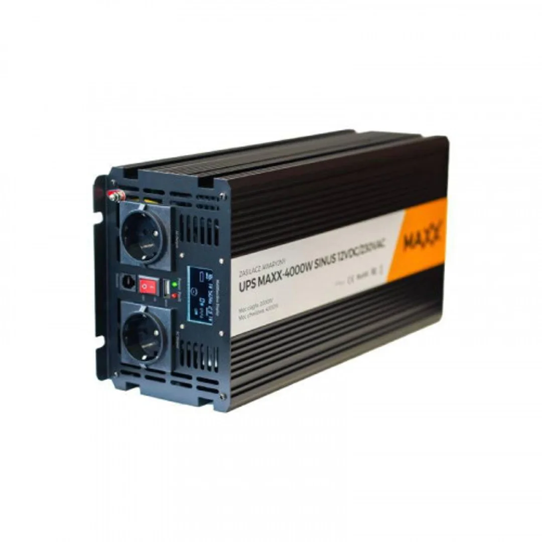 Przetwornica napięcia UPS Maxx Sinus 12V/230V 2000W