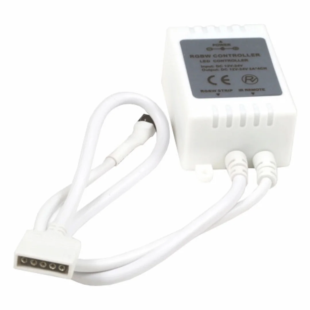 Sterownik Kontroler RGBW PILOT do taśm LED IR 12V