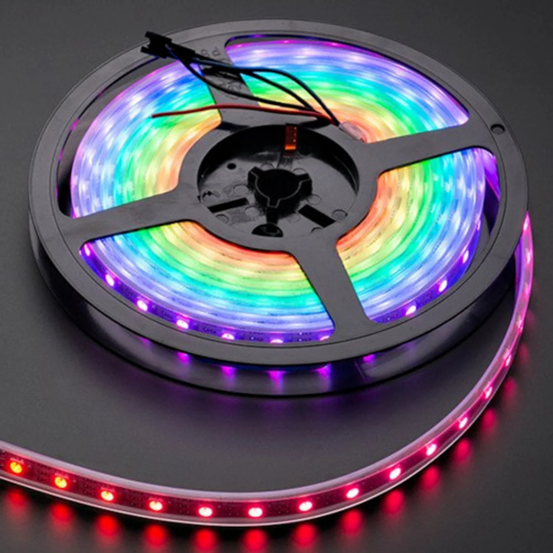 Taśma LED SMD 5050 RGB 5M IP65 Zasilacz Pilot 24 pin