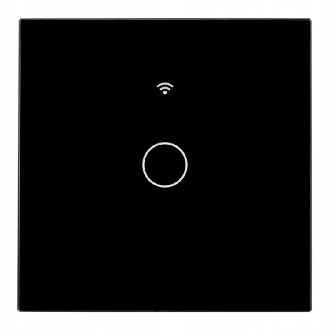Włącznik szklany dotykowy pojedynczy WIFI IP45