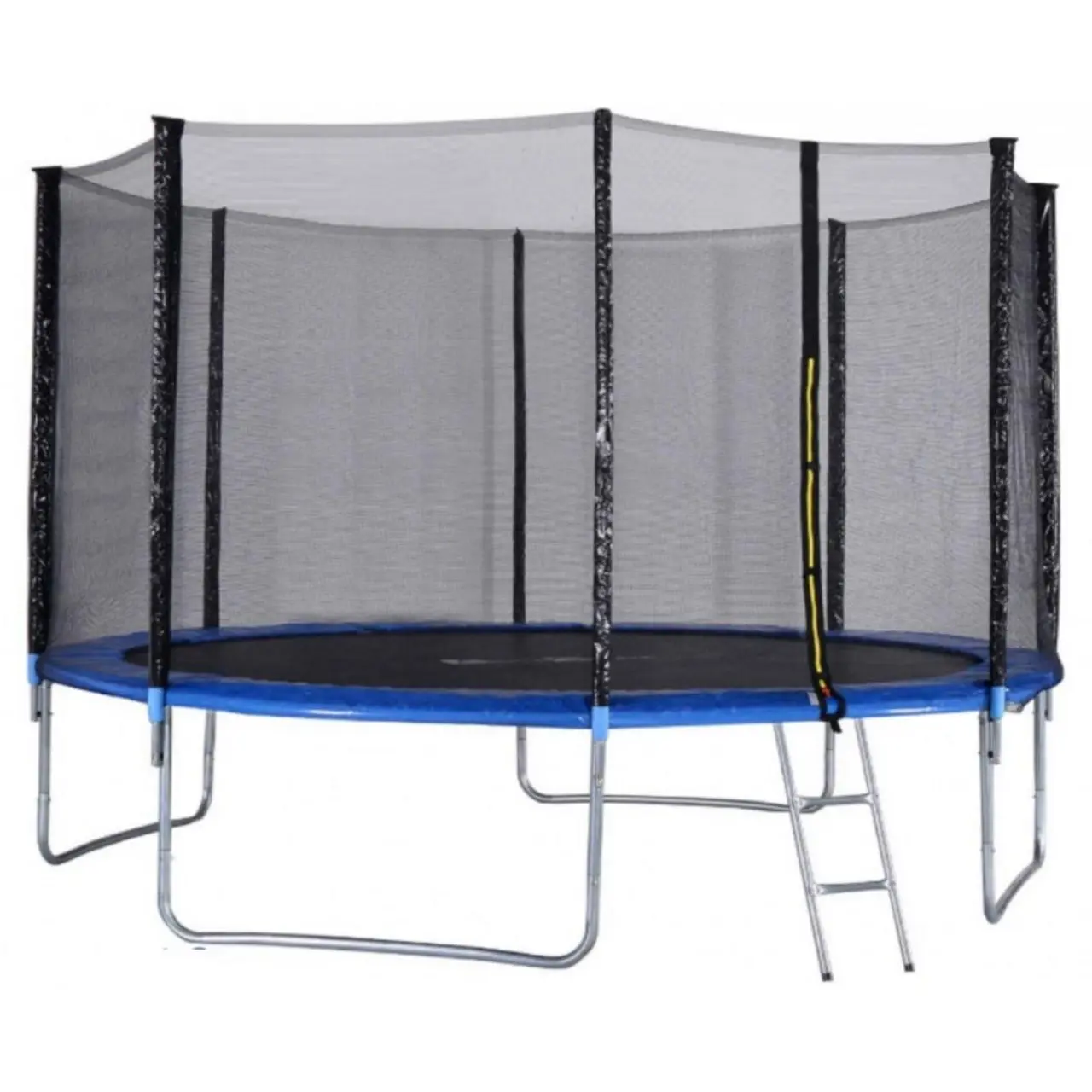 Trampolina ogrodowa 374CM/12FT siatka/drabinka 6052340240350