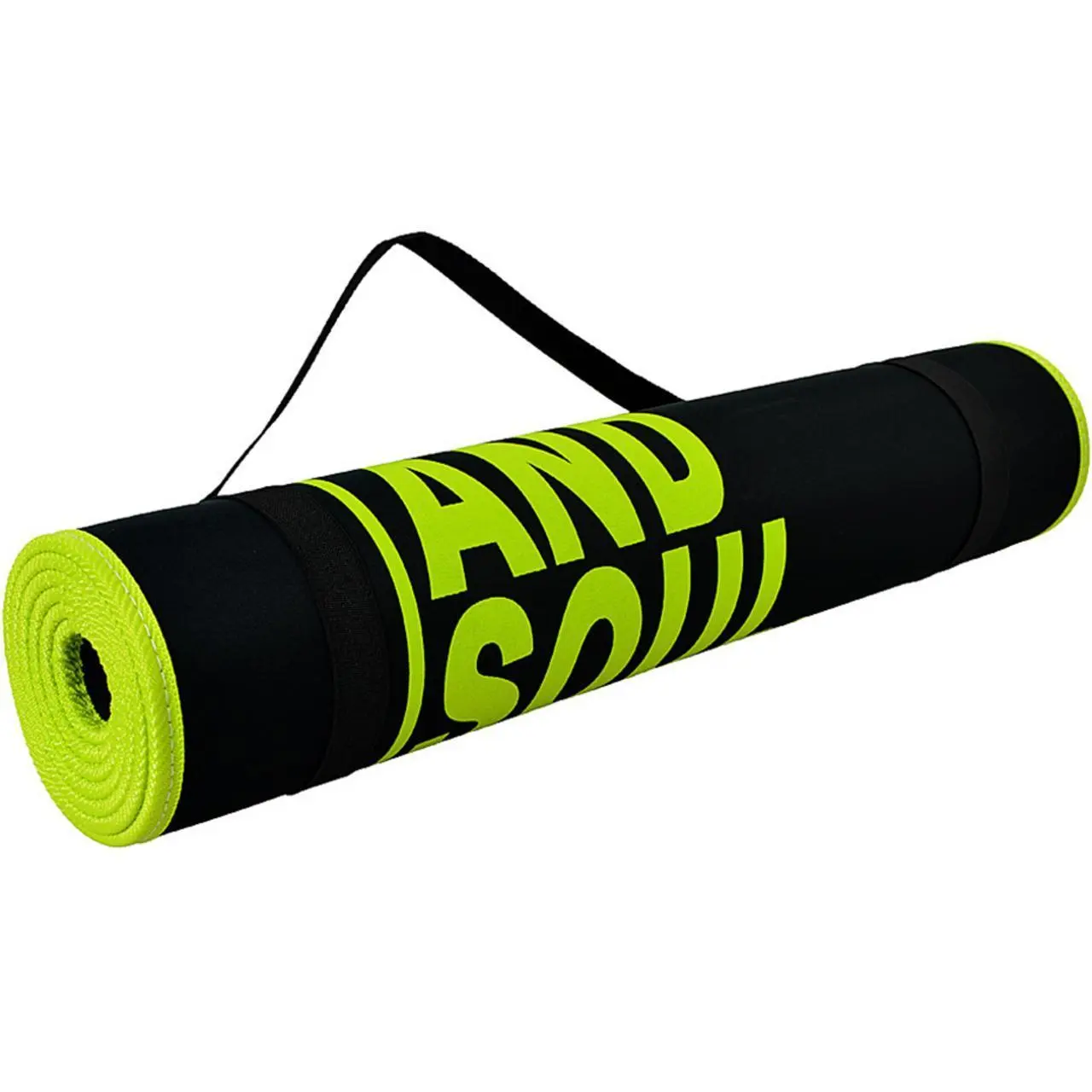 ND05_M0475 DK 705 Mata do ćwiczeń Profit Body and Soul 180x60x0,6cm czarna DK 705-N