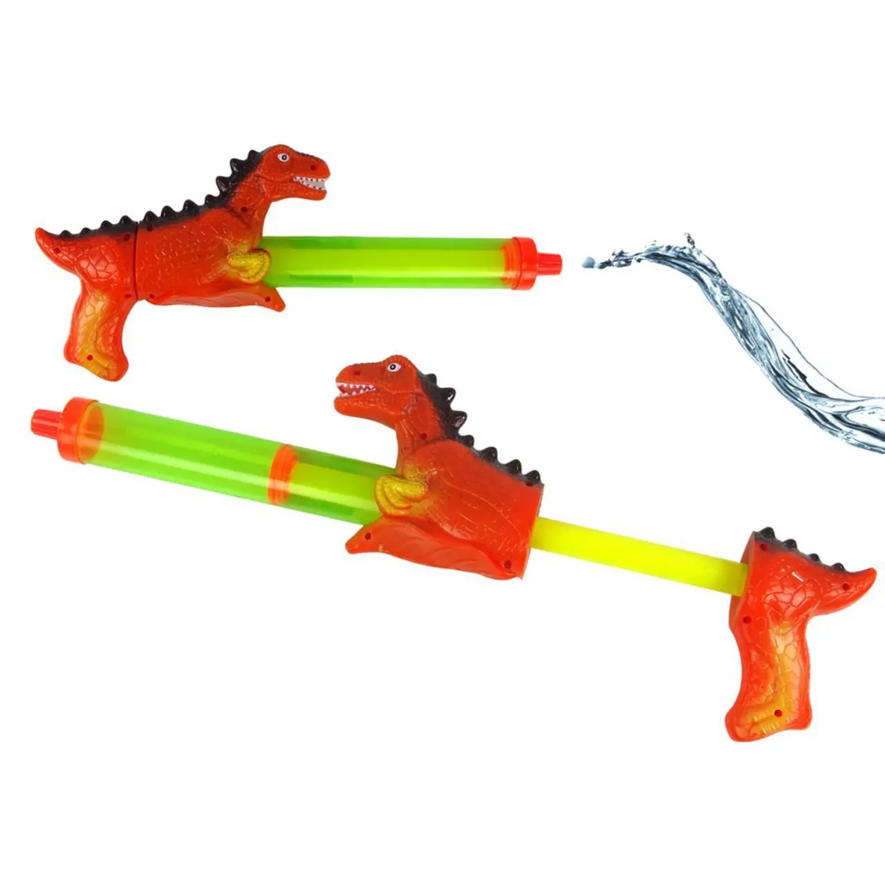 ND24_13360 Pistolet Na Wodę 40 cm Dinozaur Czerwony Zabawka Ogród 5905323215627