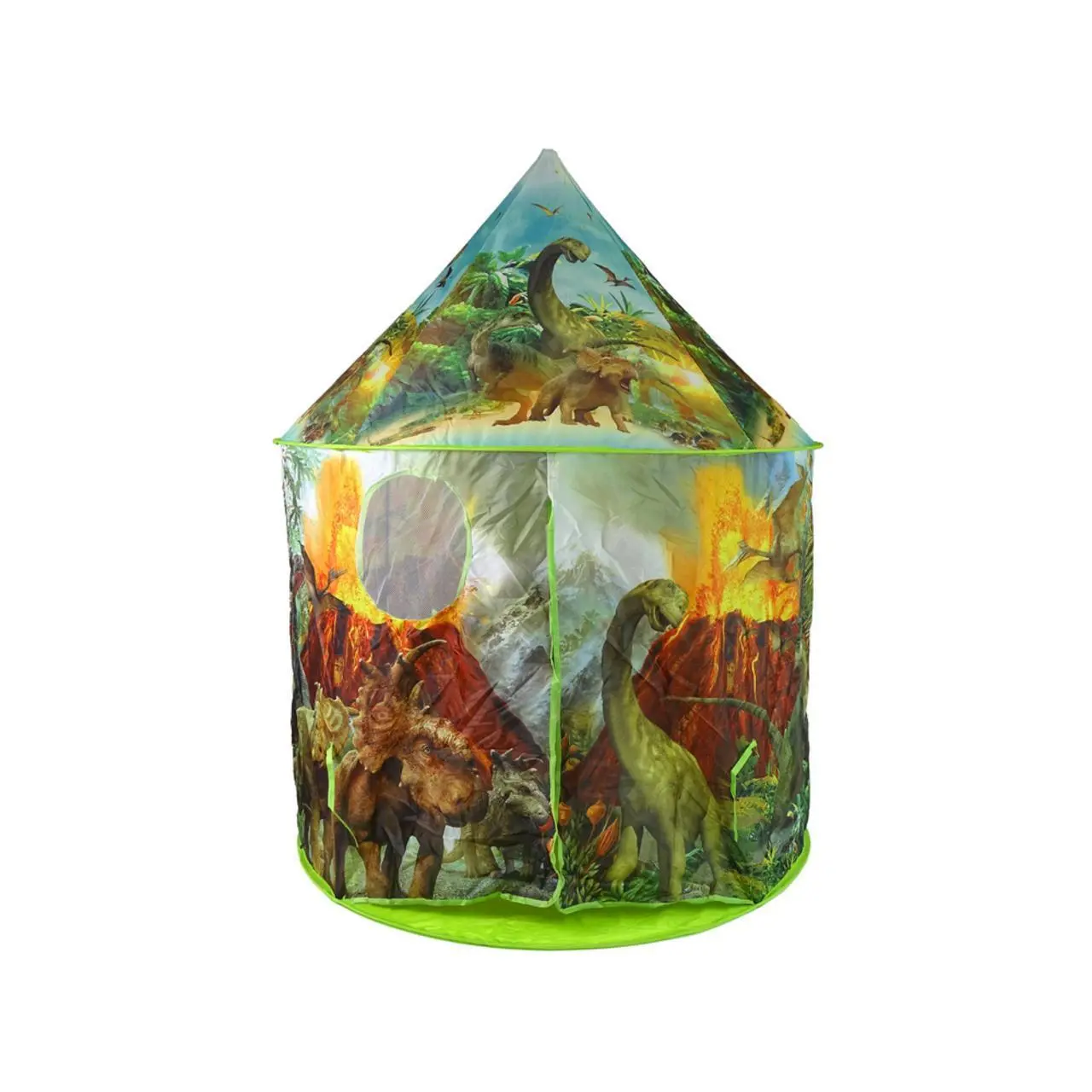 ND24_9504 Domek Namiot dla Dzieci Dinozaury Ogród Zielony 5904204755283