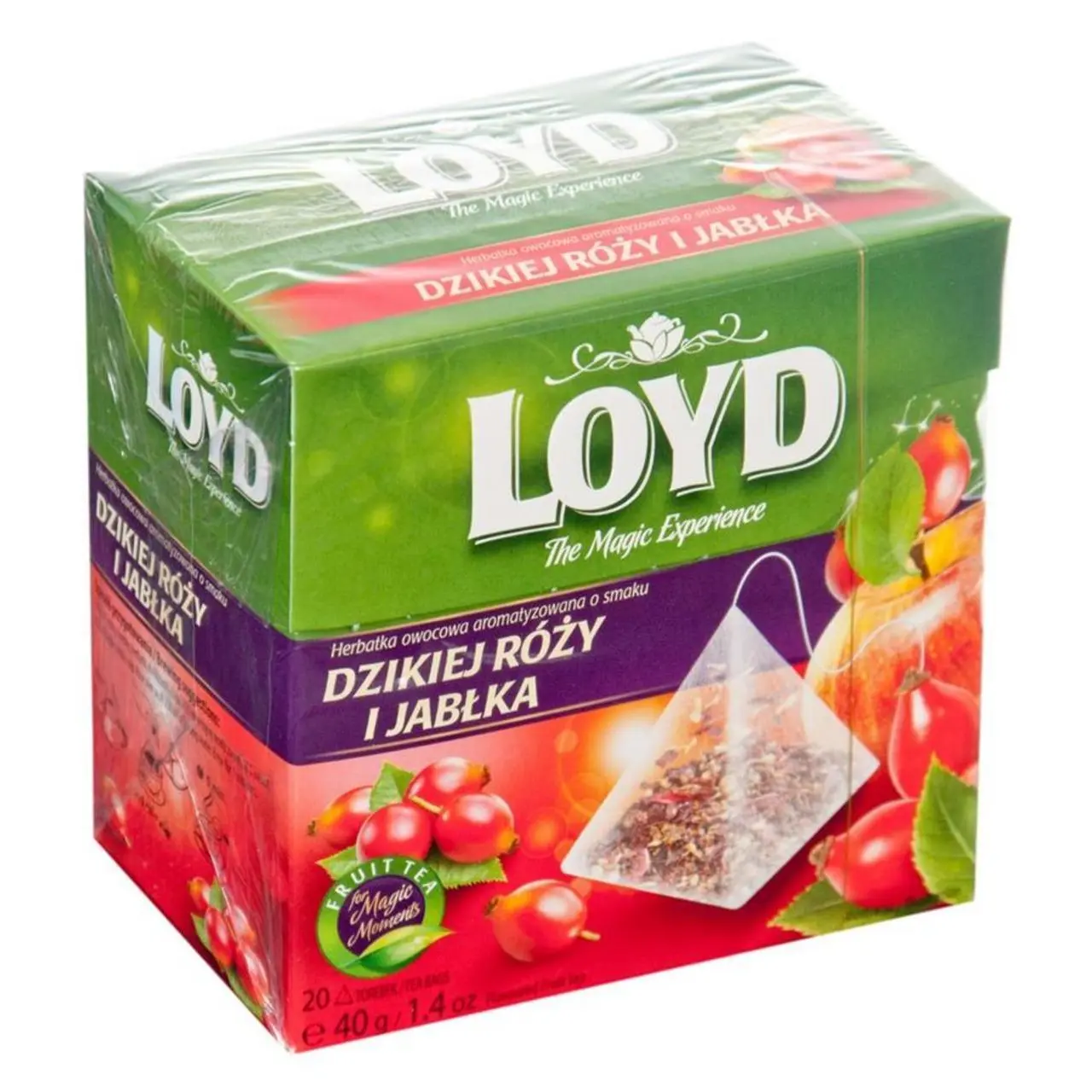 ND39_366135 HERBATA EXPRESOWA LOYD DZIKA ROZA/JABLKO OP20SZT