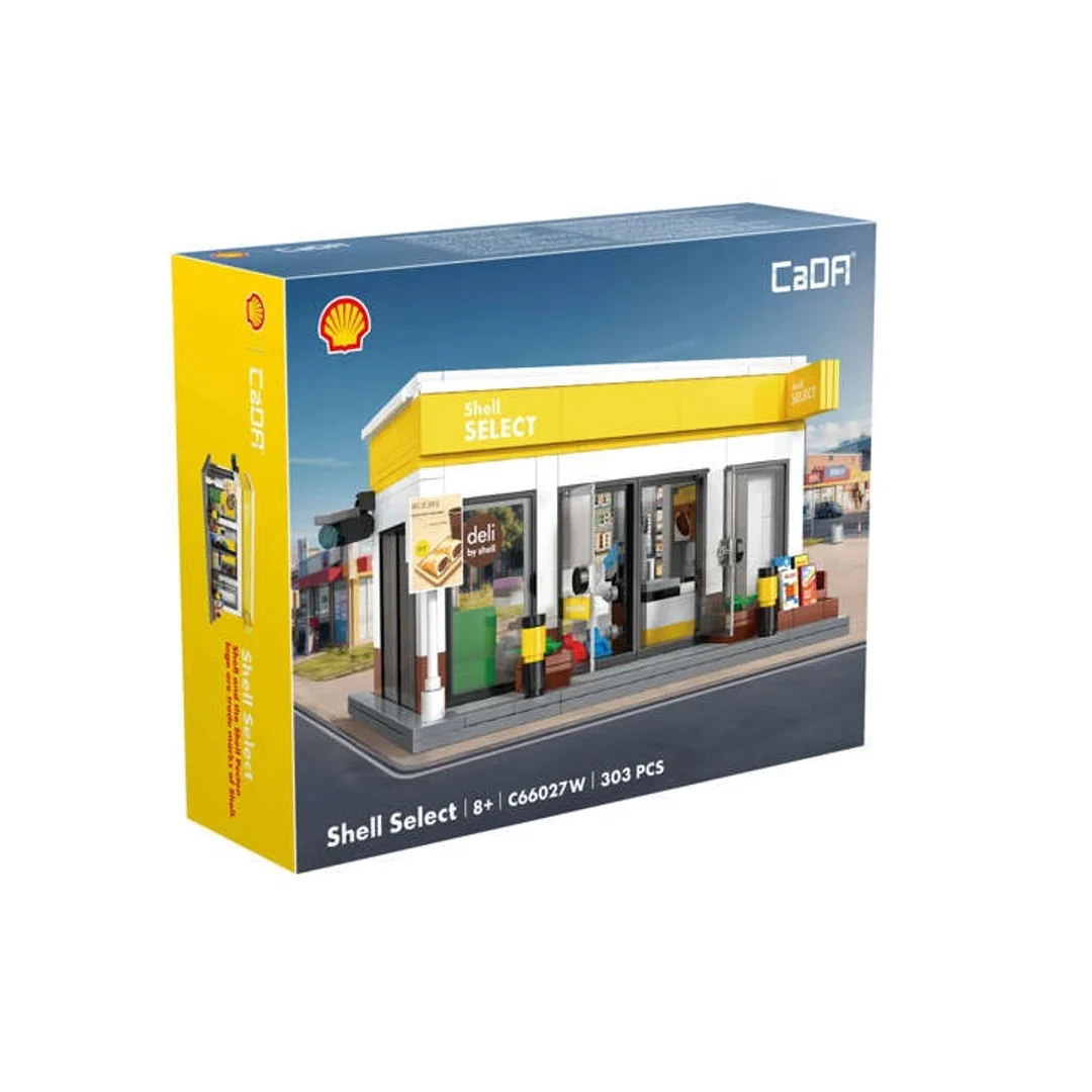Cada klocki stacja Shell Select