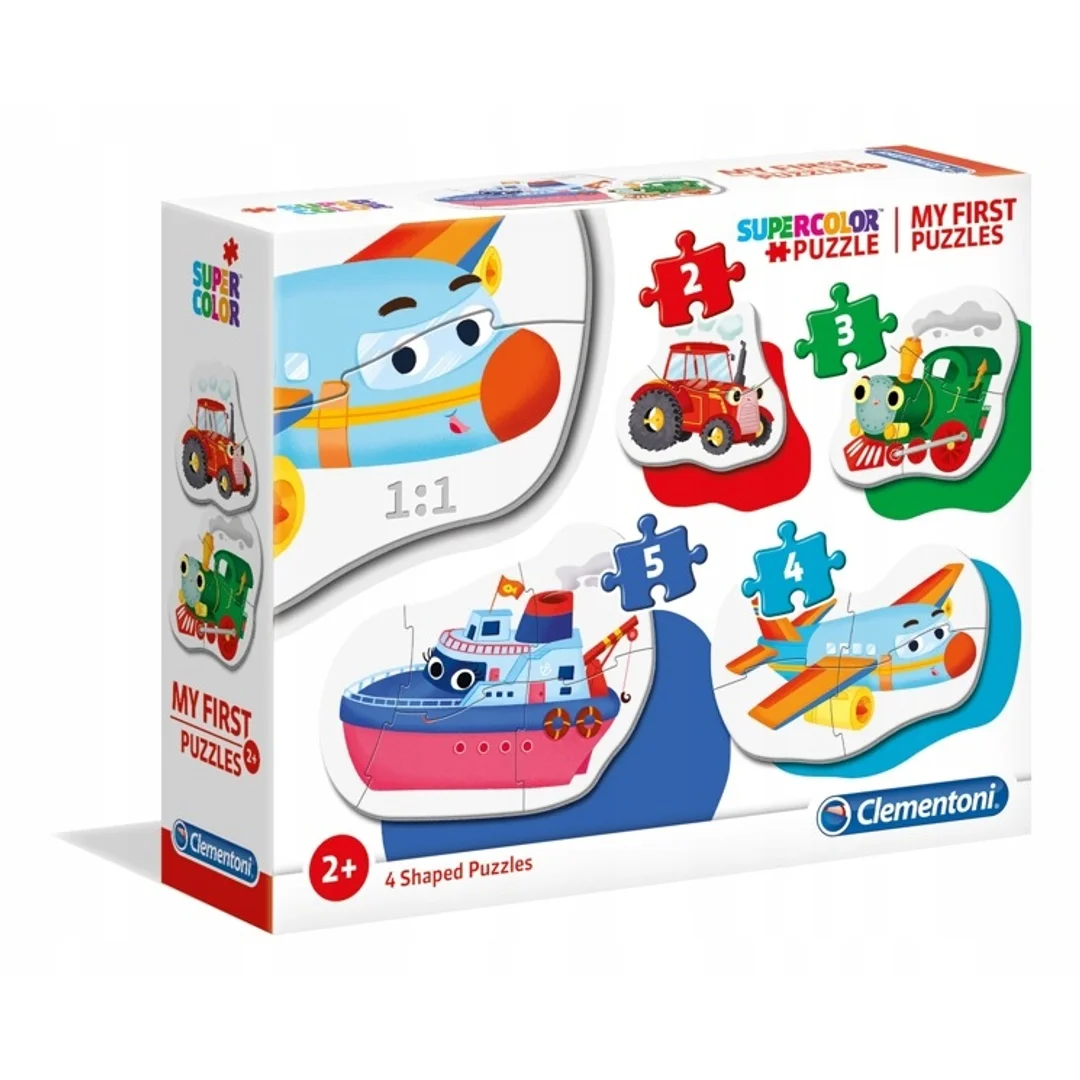 CLE Moje pierwsze puzzle Means of Transport 20811