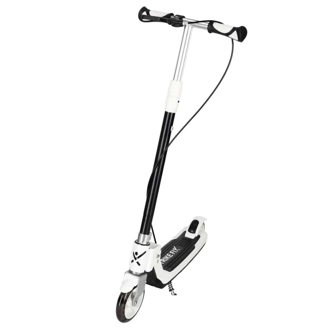 KX2778_2 Hulajnoga dla dzieci TRIKE FIX dwukołowa LED składana podwójne hamulce neon zielony