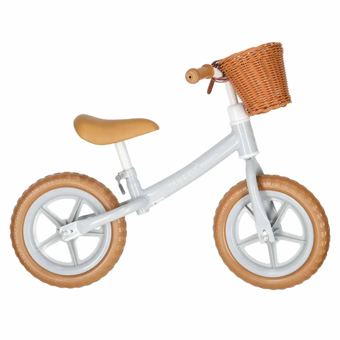 biegowy Trike Fix Balance z koszykiem różowy