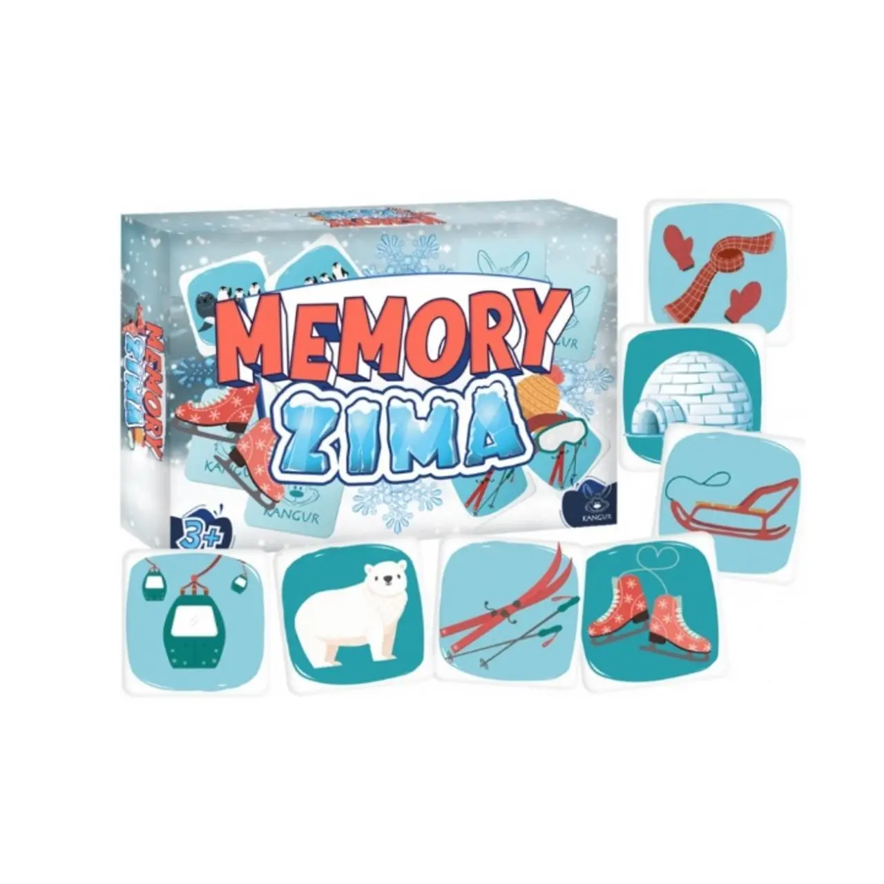 Gra Memory Zima 40735