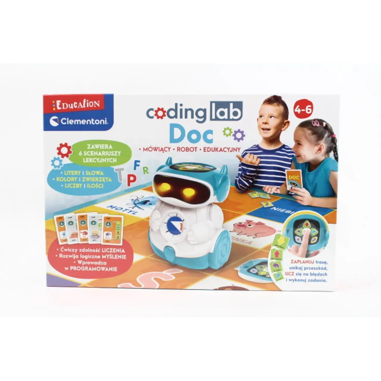 Clementoni DOC — edukacyjny robot do nauki programowania