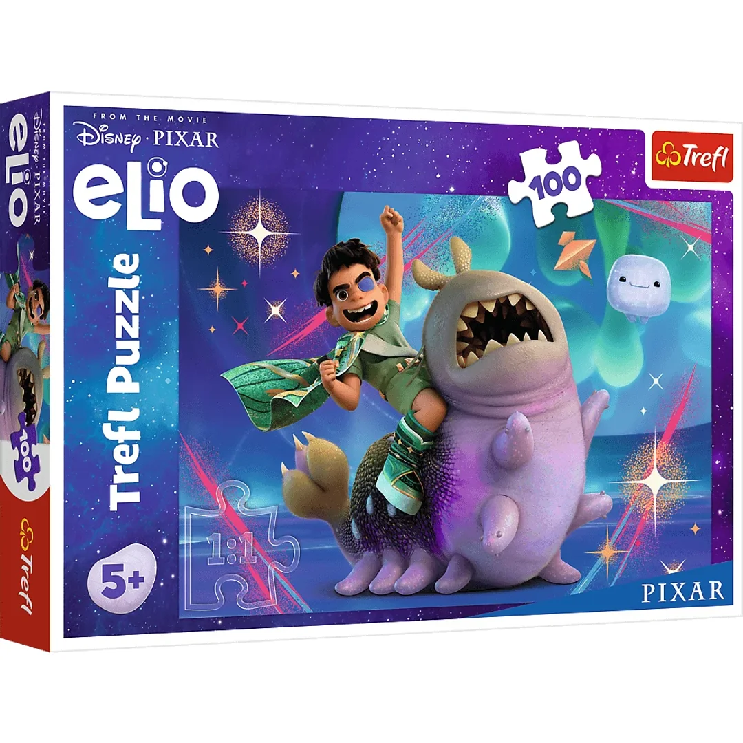 ND01_254730 PUZZLE 100 Elio i kosmiczna przygoda/Disney 16497