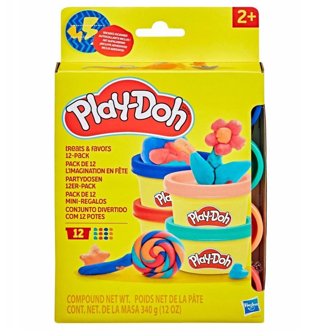 ND11_G05195L0 PLAY-DOH Imprezowe Prezenty 12Pak, zestaw kreatywny