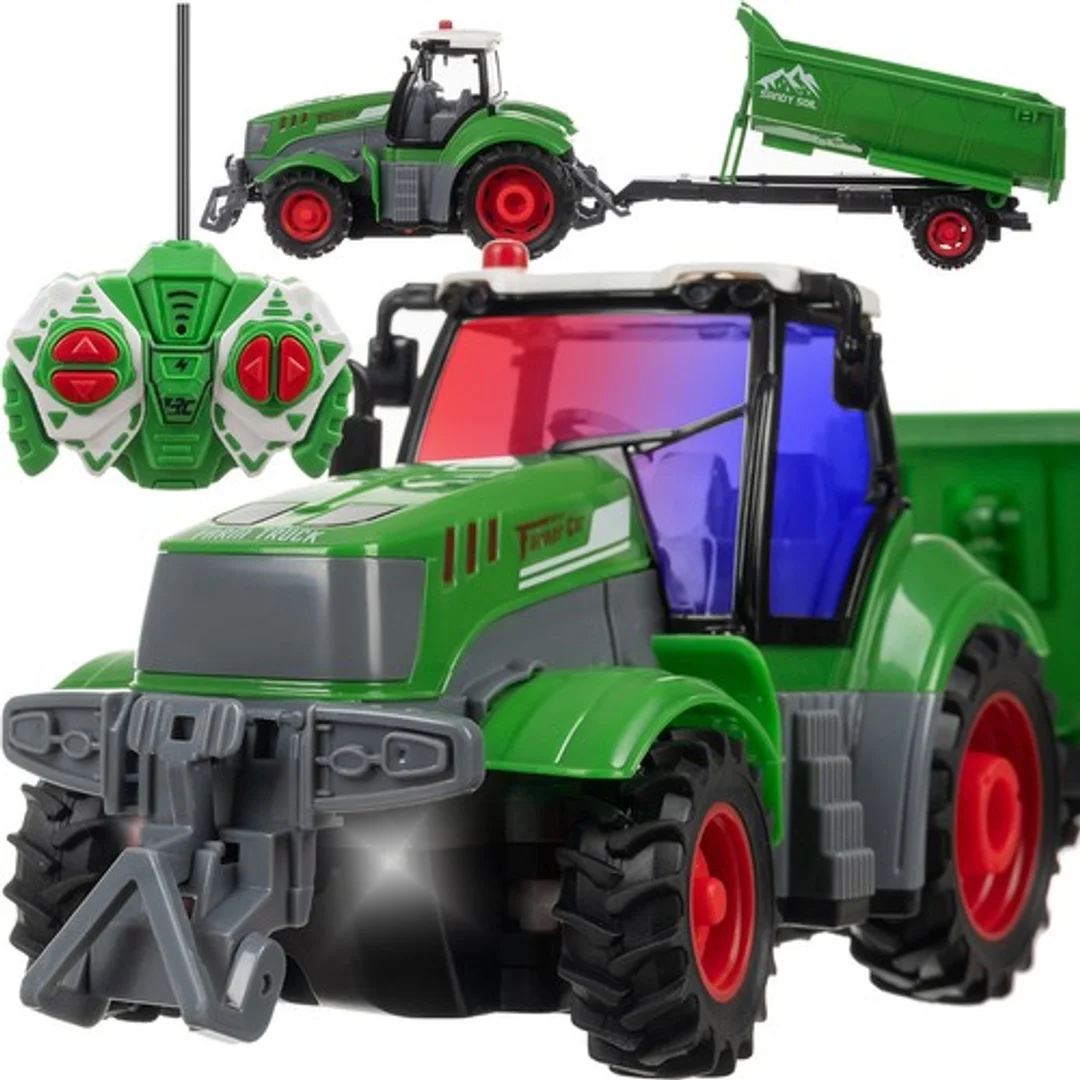 Traktor zdalnie sterowany ciągnik Kruzzel