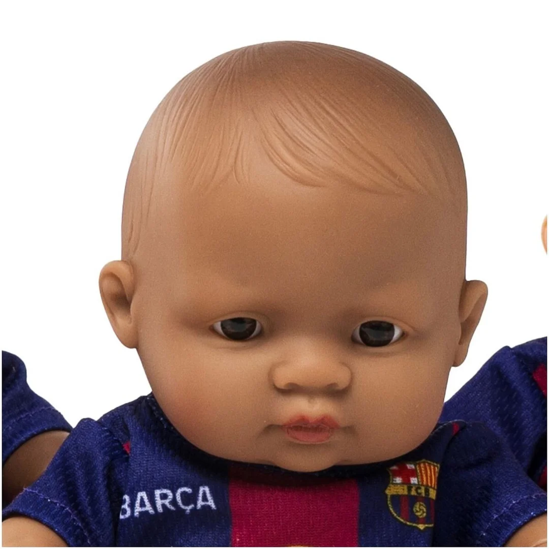 Lalka FC Barcelona chłopiec latynos