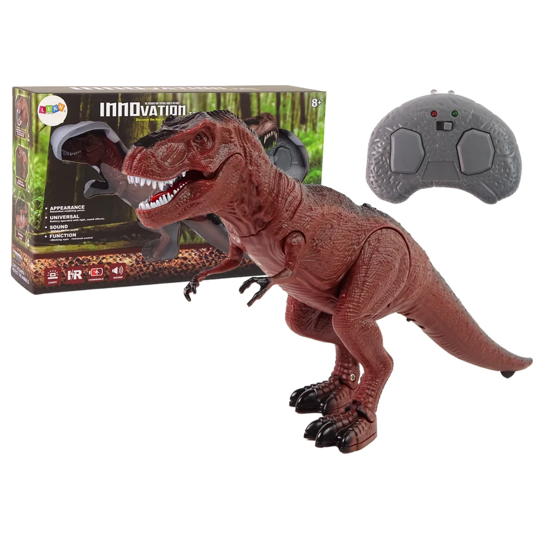 Dinozaur Na Baterie Tyranozaur Zdalnie Sterowany Dźwięk