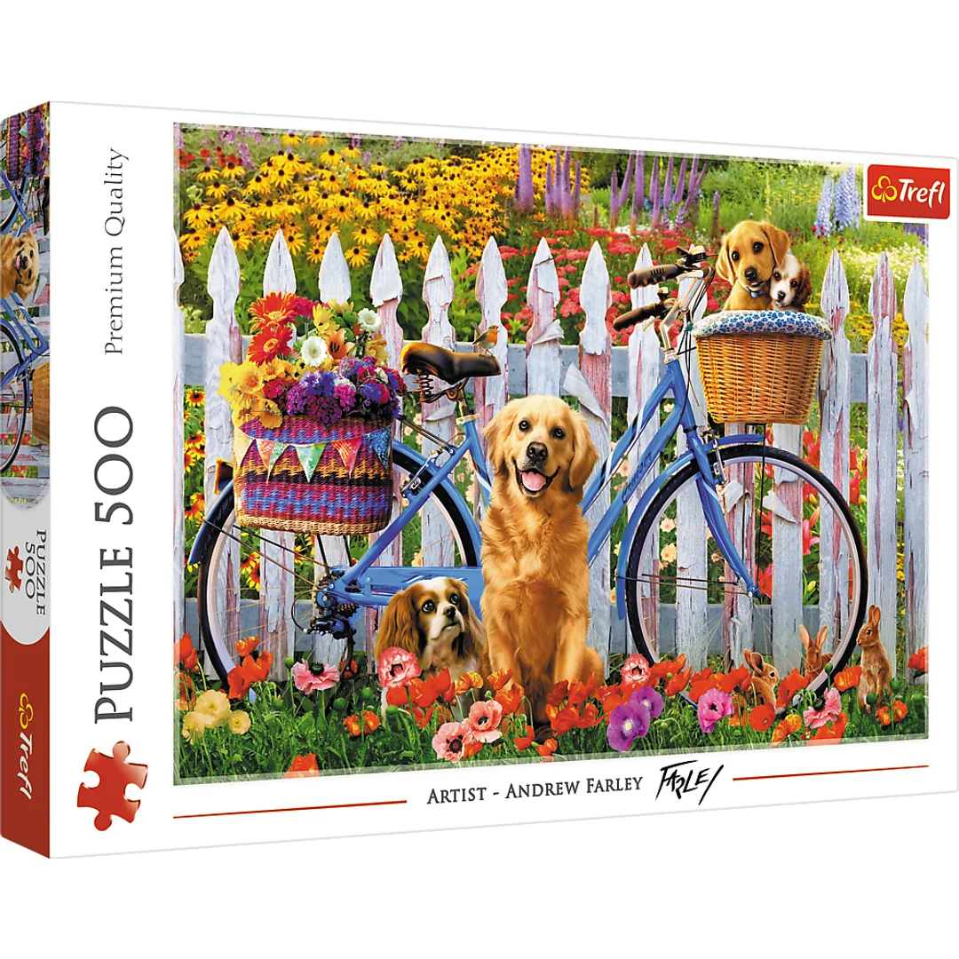 ND24_25997 Puzzle 500 el. Pieska przygoda Trefl 37450 5900511374506