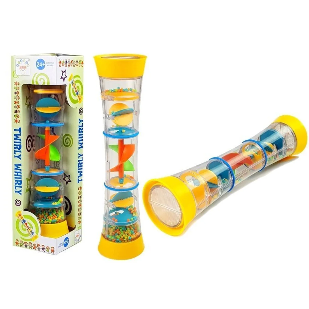 Zabawka Grzechotka Labirynt z Kulkami Twirly