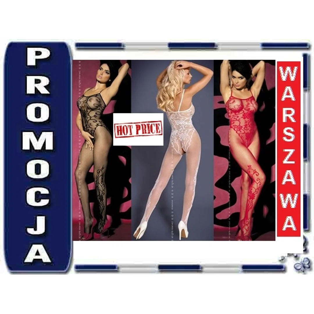 OBSESSIVE Bodystocking F205 PIKANTNE NA PREZENT