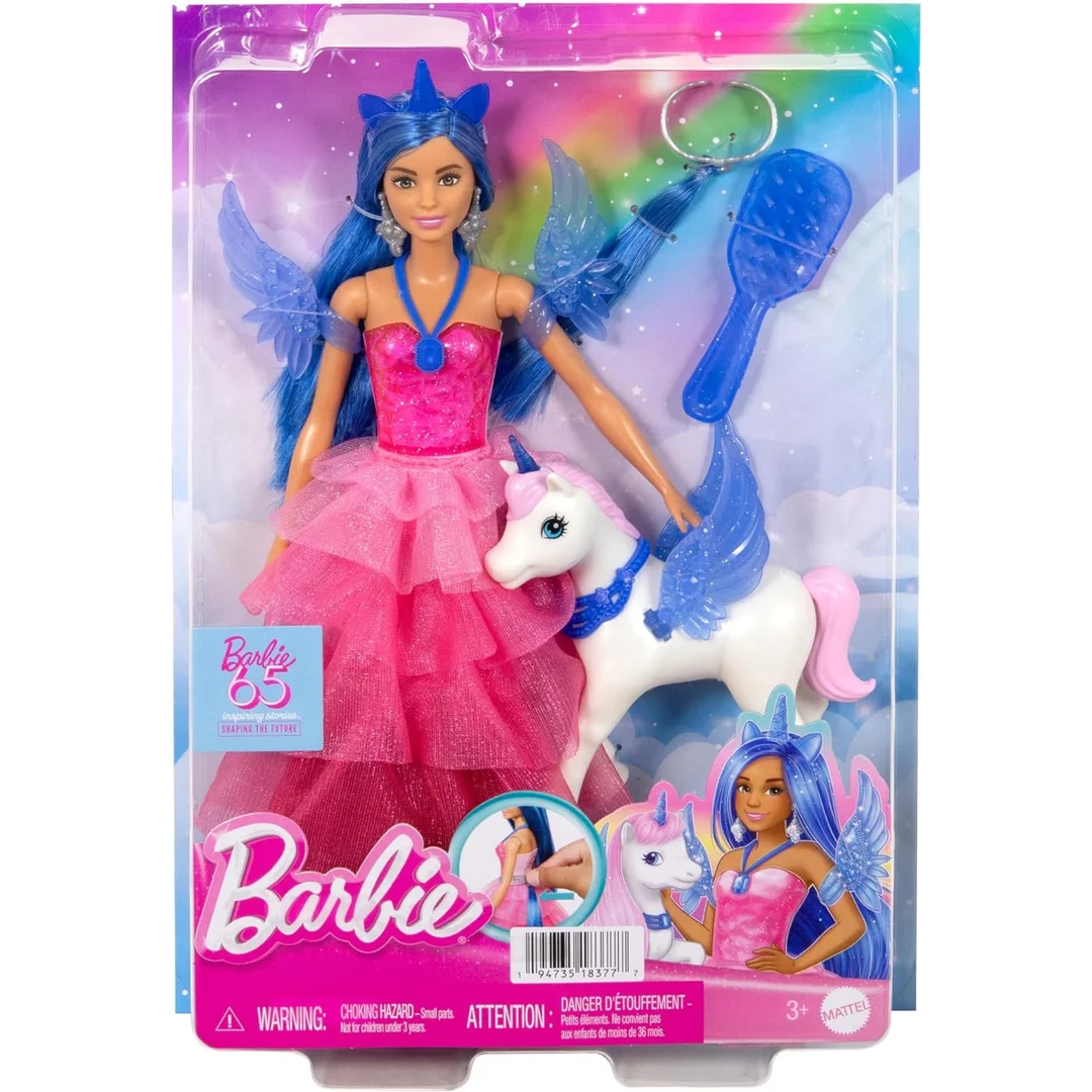 Barbie Sapphire Skrzydlaty jednoroż lalka