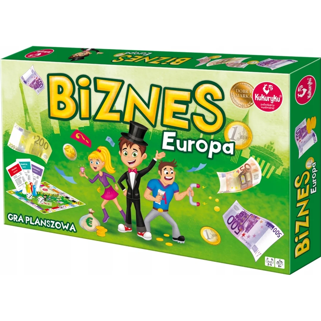 Biznes Europa gra planszowa