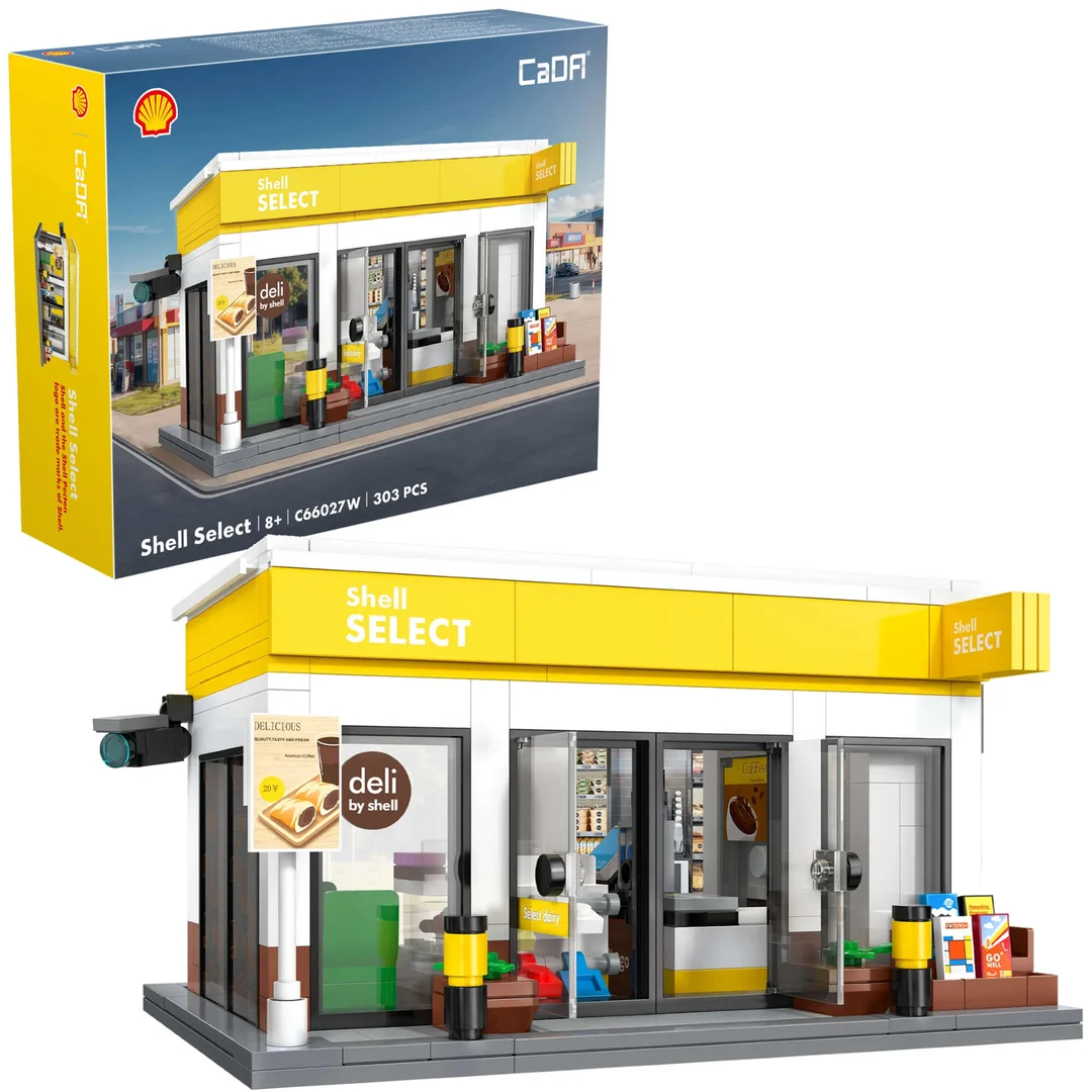 Cada klocki stacja Shell Select
