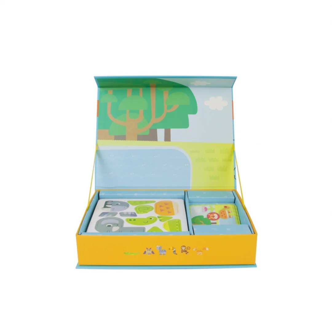 CLASSIC WORLD Układanka Magnetyczna Zwierzęta Tablica Klocki Puzzle Pamięć