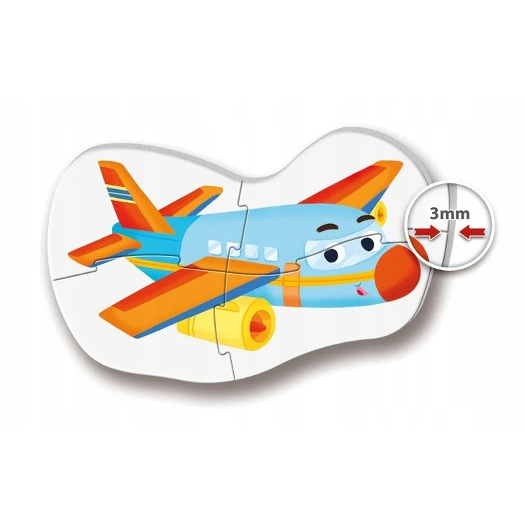 CLE Moje pierwsze puzzle Means of Transport 20811