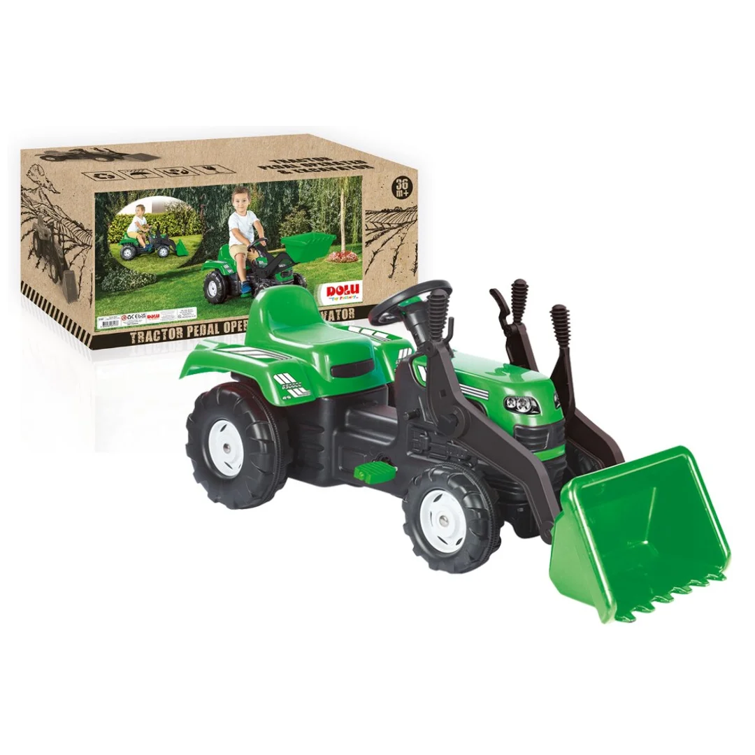DOLU traktor ładowarka na pedały