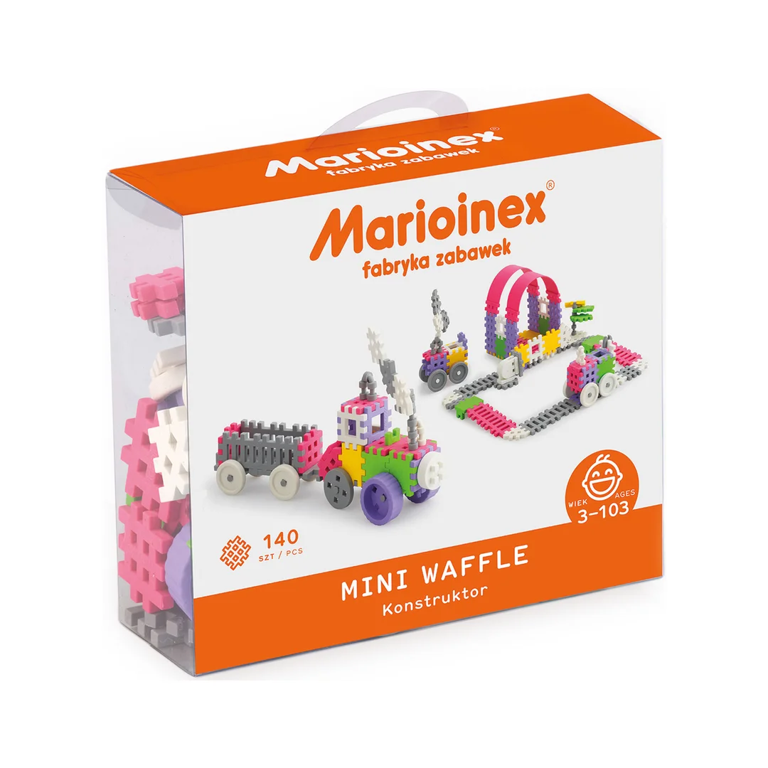 Klocki wafle mini konstr dziew %