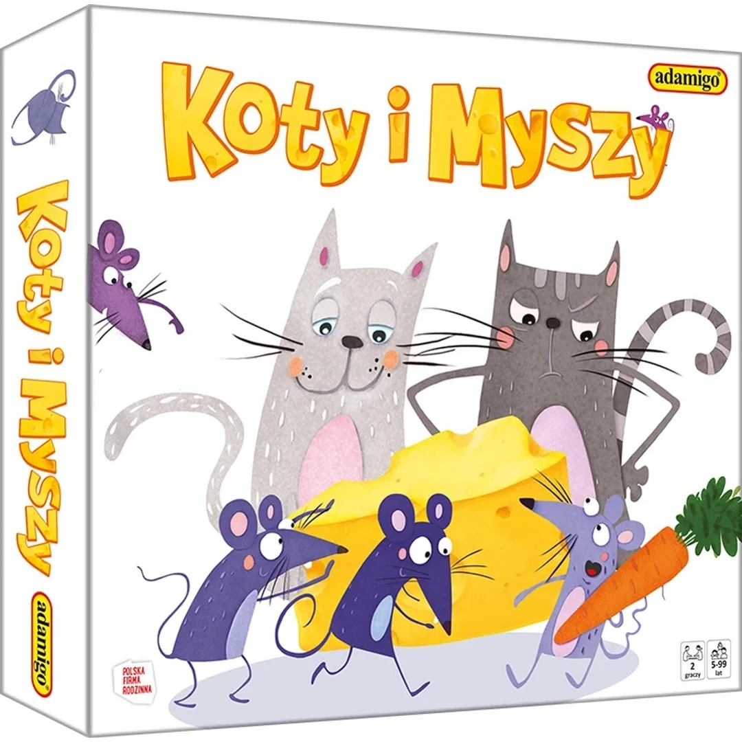 Koty i myszy gra planszowa