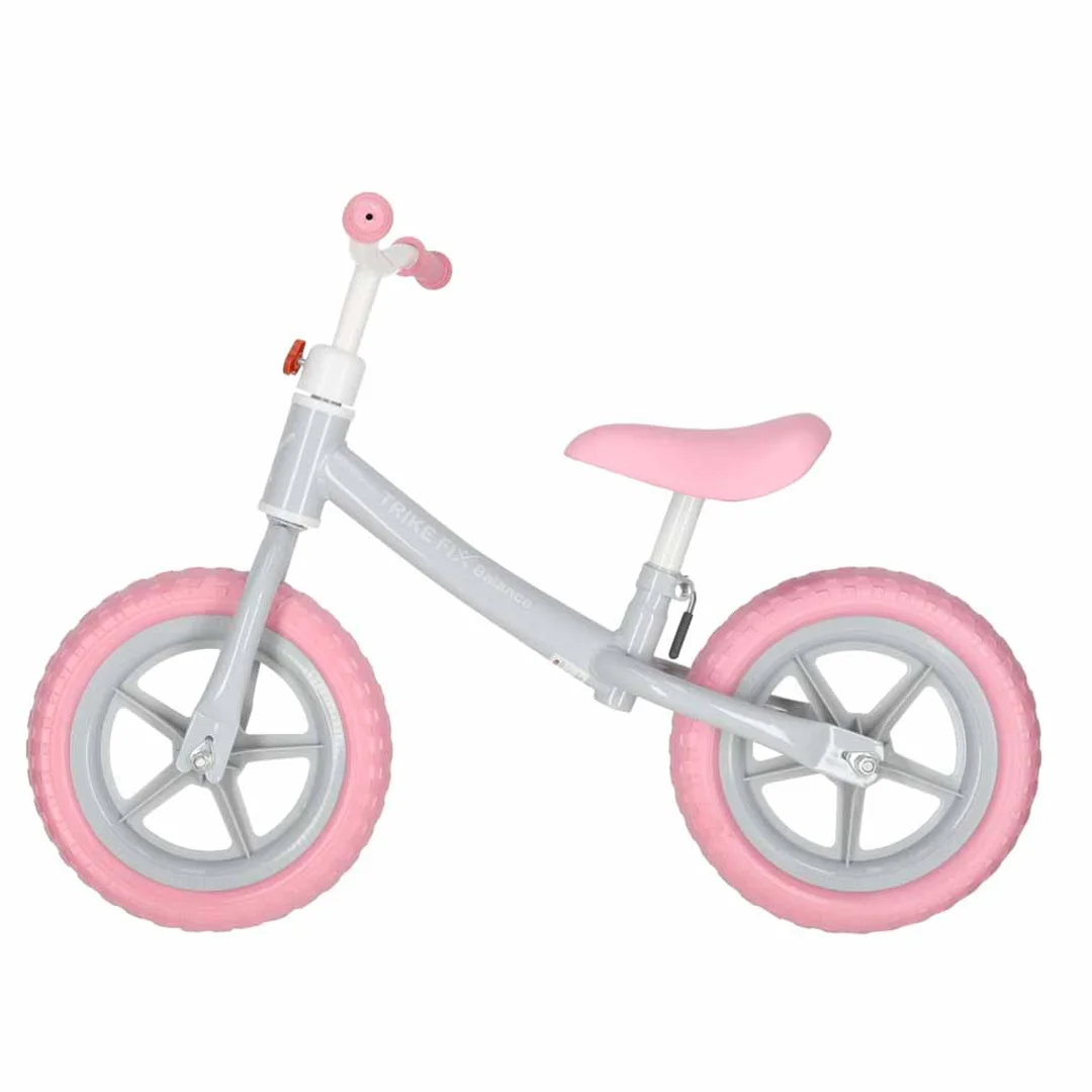 biegowy Trike Fix Balance z koszykiem różowy