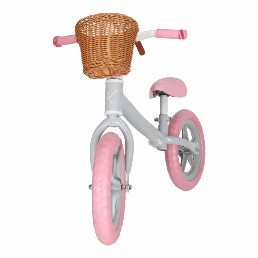 biegowy Trike Fix Balance z koszykiem różowy