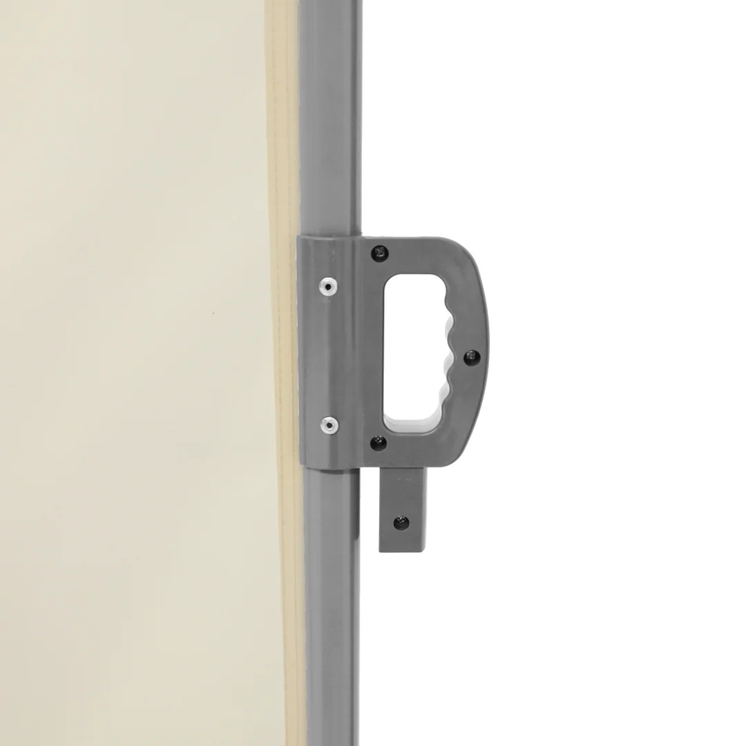 KX2865_1 Markiza narożna boczna tarasowa LUARO parawan zwijany 180 x 620 cm beżowy