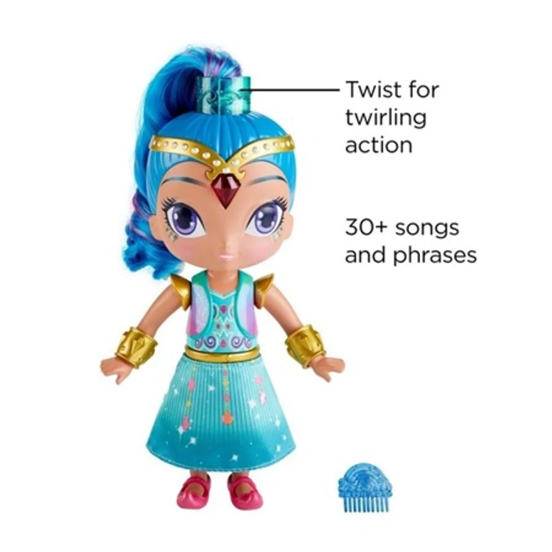 Mattel Shimmer&Shine Tęczowa lalka BLUE
