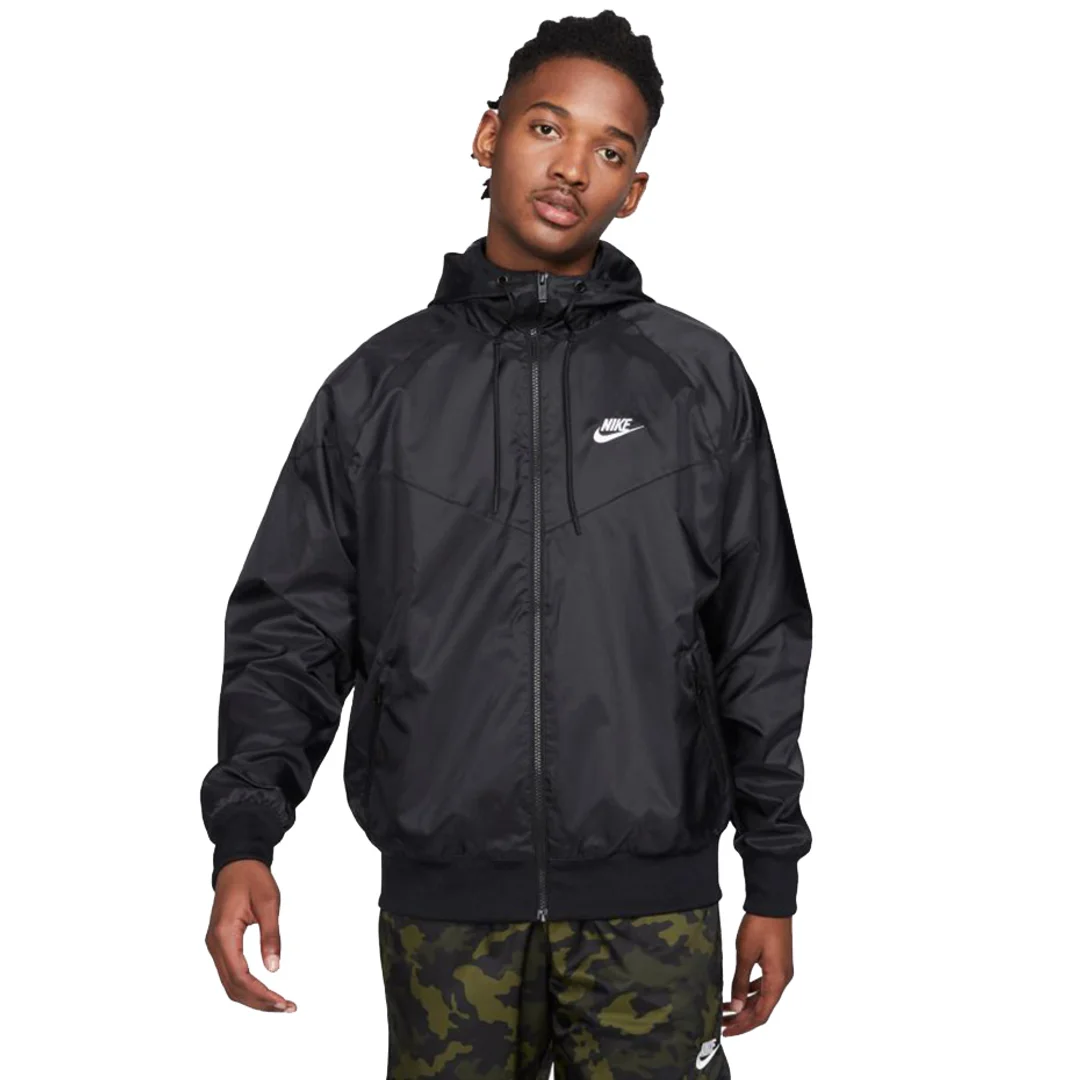 ND05_K1256-XL DA0001 010 Kurtka męska Nike Sportswear Windrunner Jacket czarna DA0001 010 r.XL