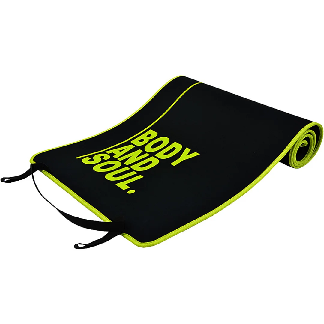 ND05_M0475 DK 705 Mata do ćwiczeń Profit Body and Soul 180x60x0,6cm czarna DK 705-N