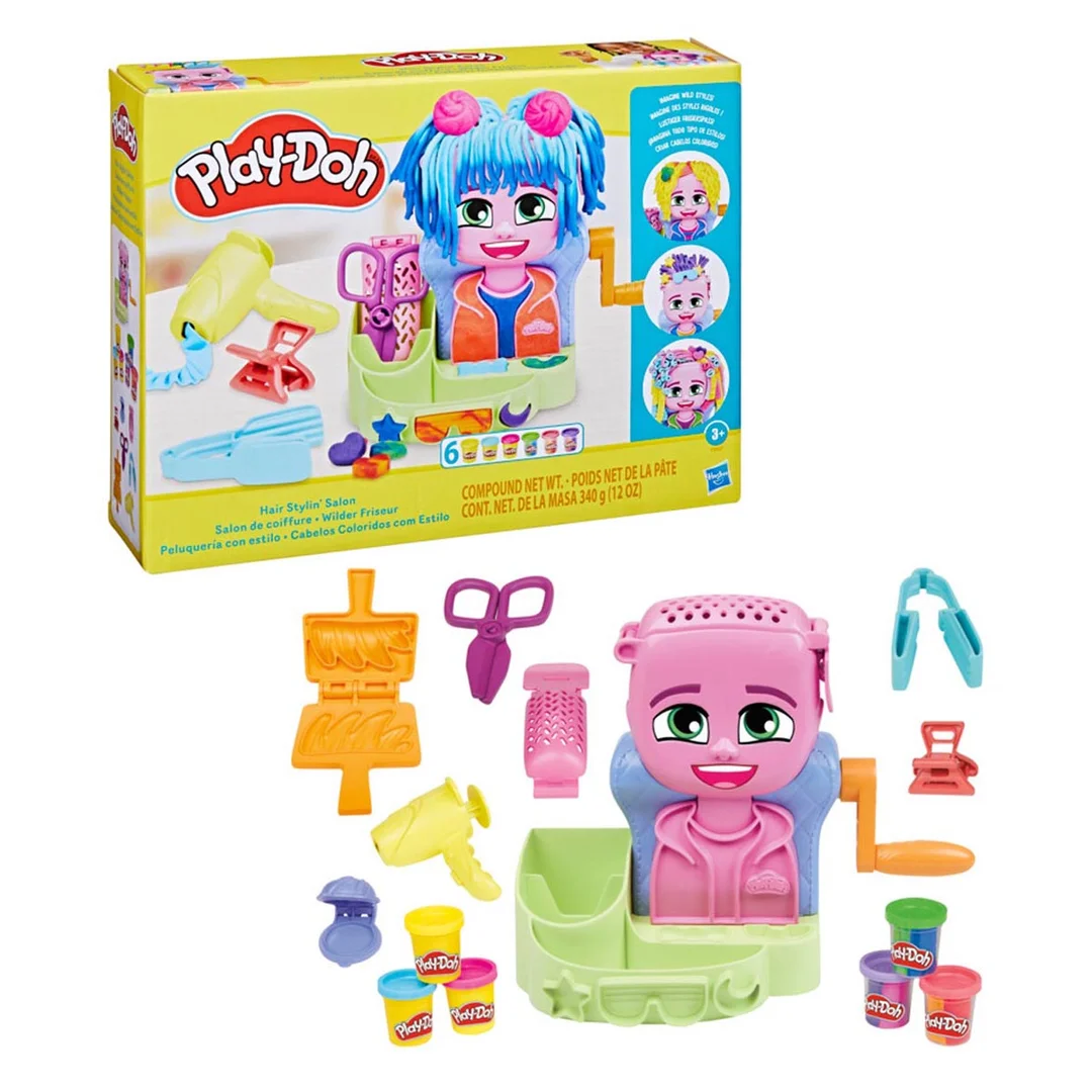 PLAY DOH Salon Fryzierski zabawka kreatywna