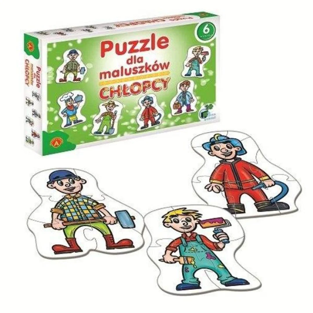 Puzzle dla maluszków Chłopcy ALEXANDER