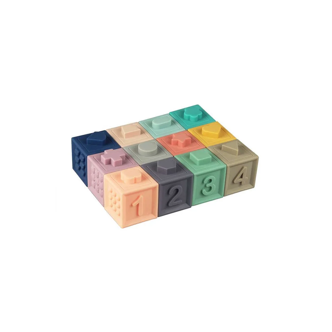 ND19_BTL350543 Miękkie klocki edukacyjne 12szt.