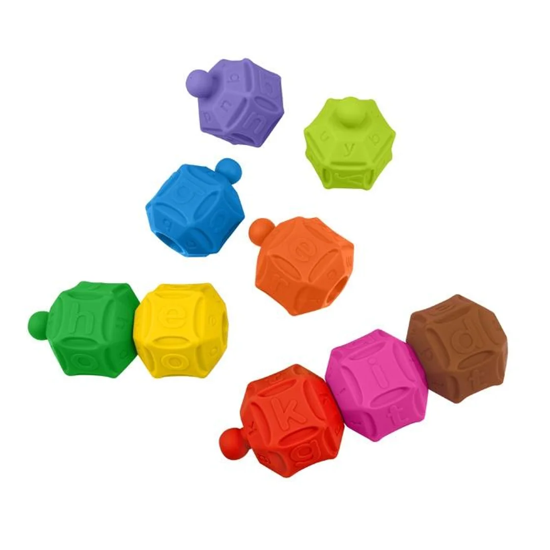 Klocki Popboblocs Literki