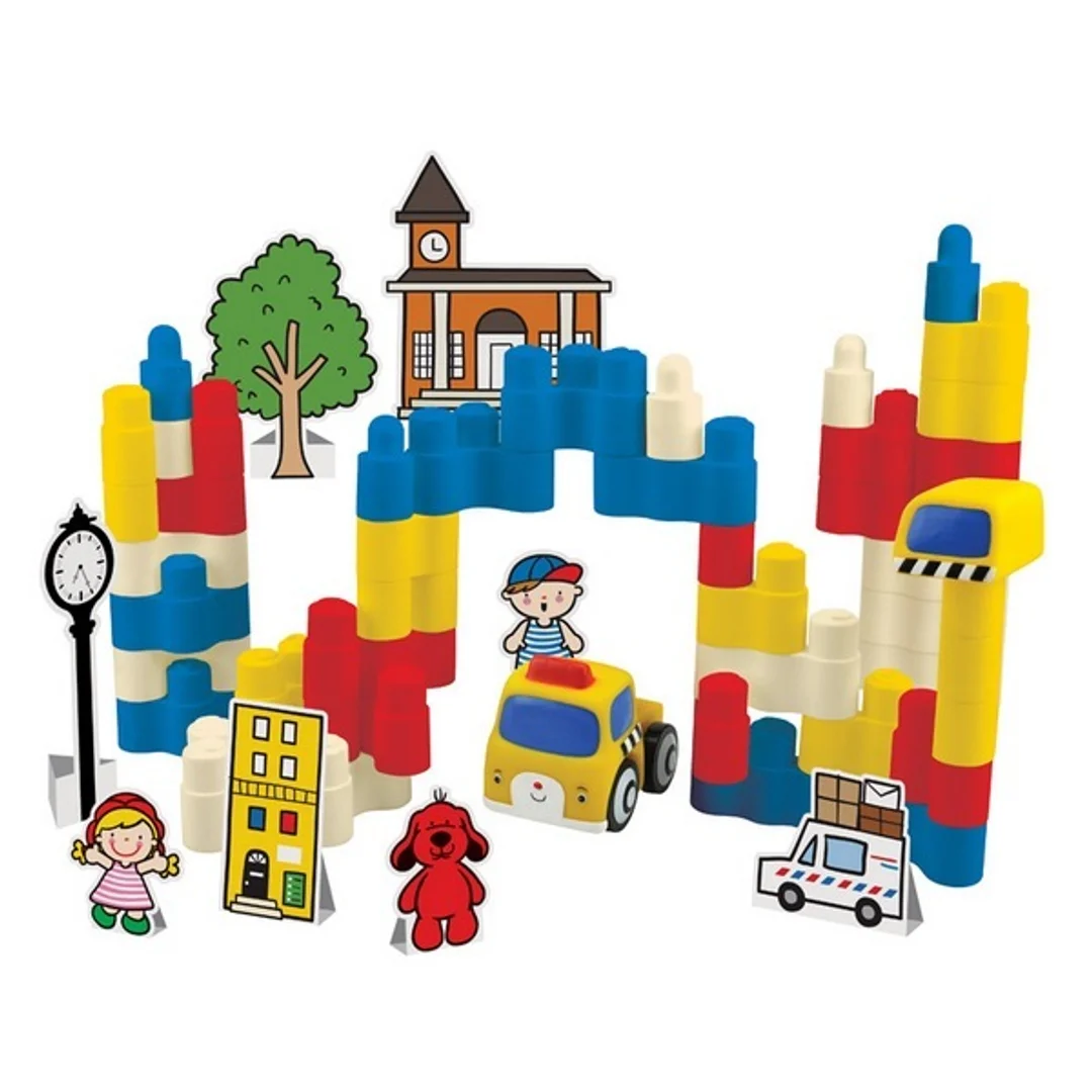 Klocki Popboblocs Zbuduj sam Miasto