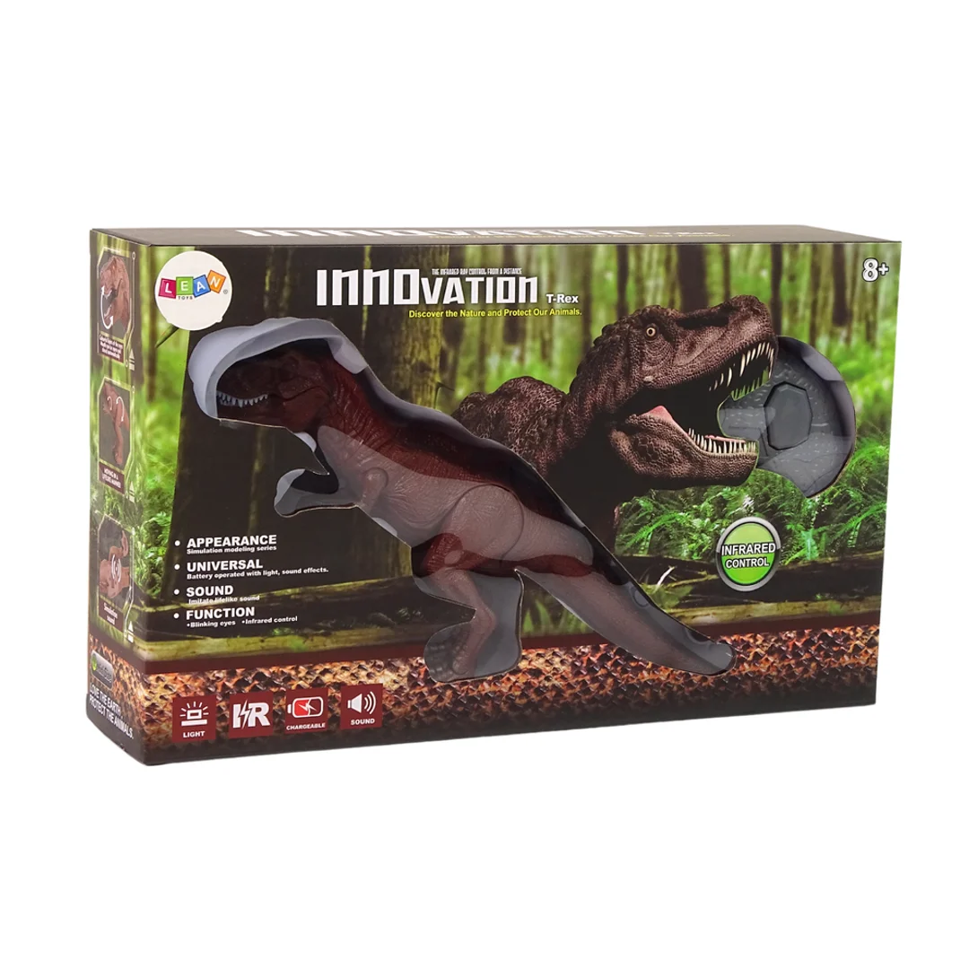 Dinozaur Na Baterie Tyranozaur Zdalnie Sterowany Dźwięk