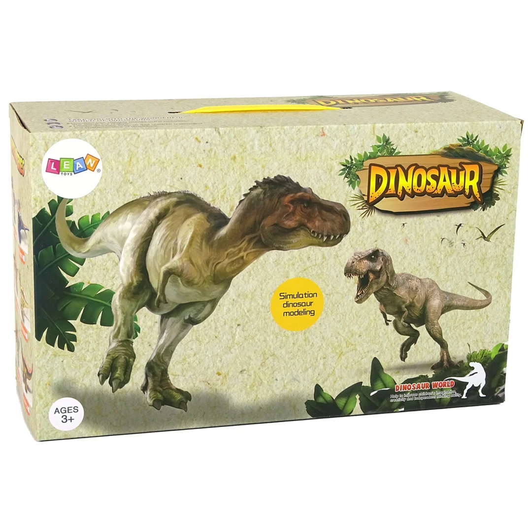 Dinozaur Zdalnie Sterowany Zieje Para Wodna Projektor Brązowy