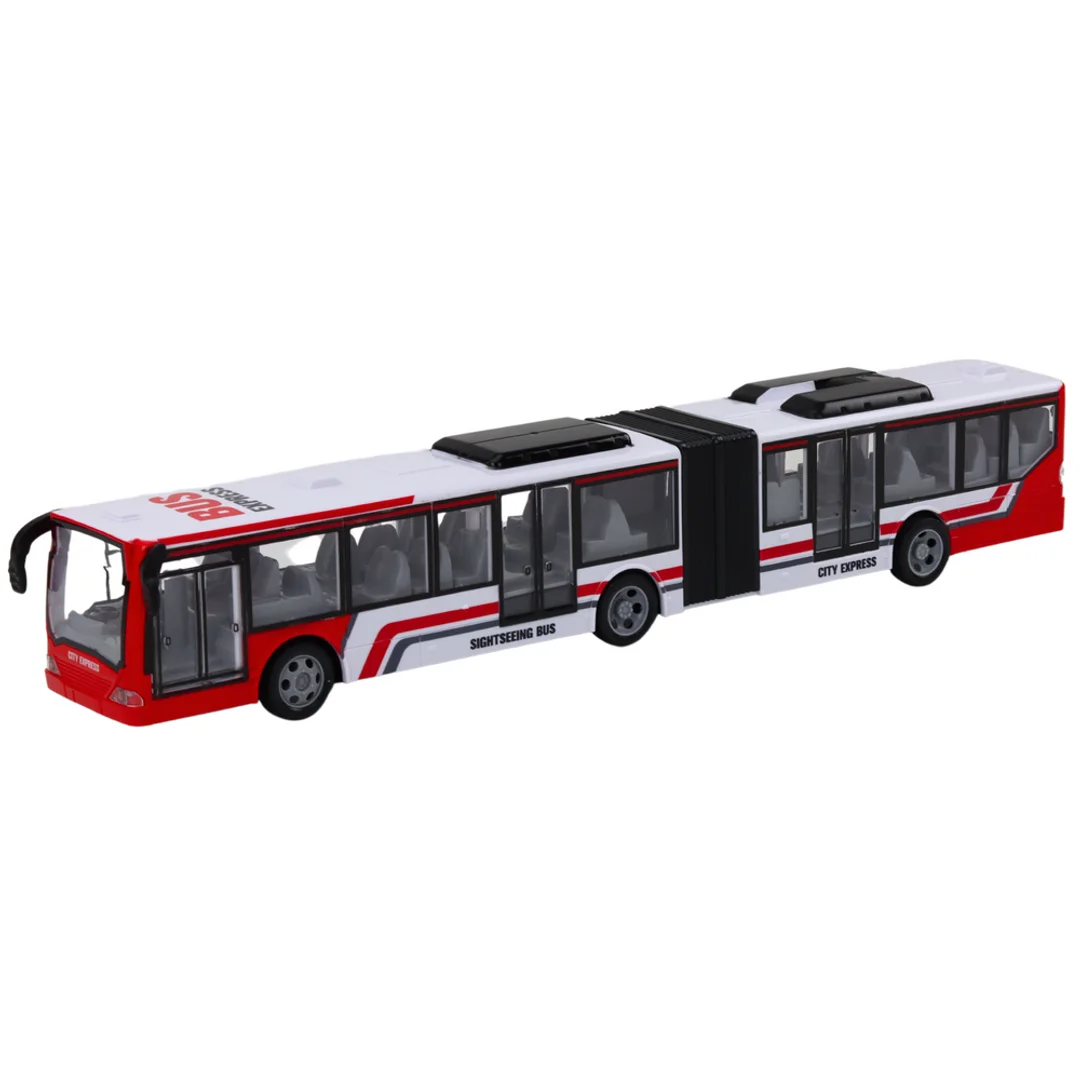 Autobus Miejski Zdalnie Sterowany Czerwono Biały