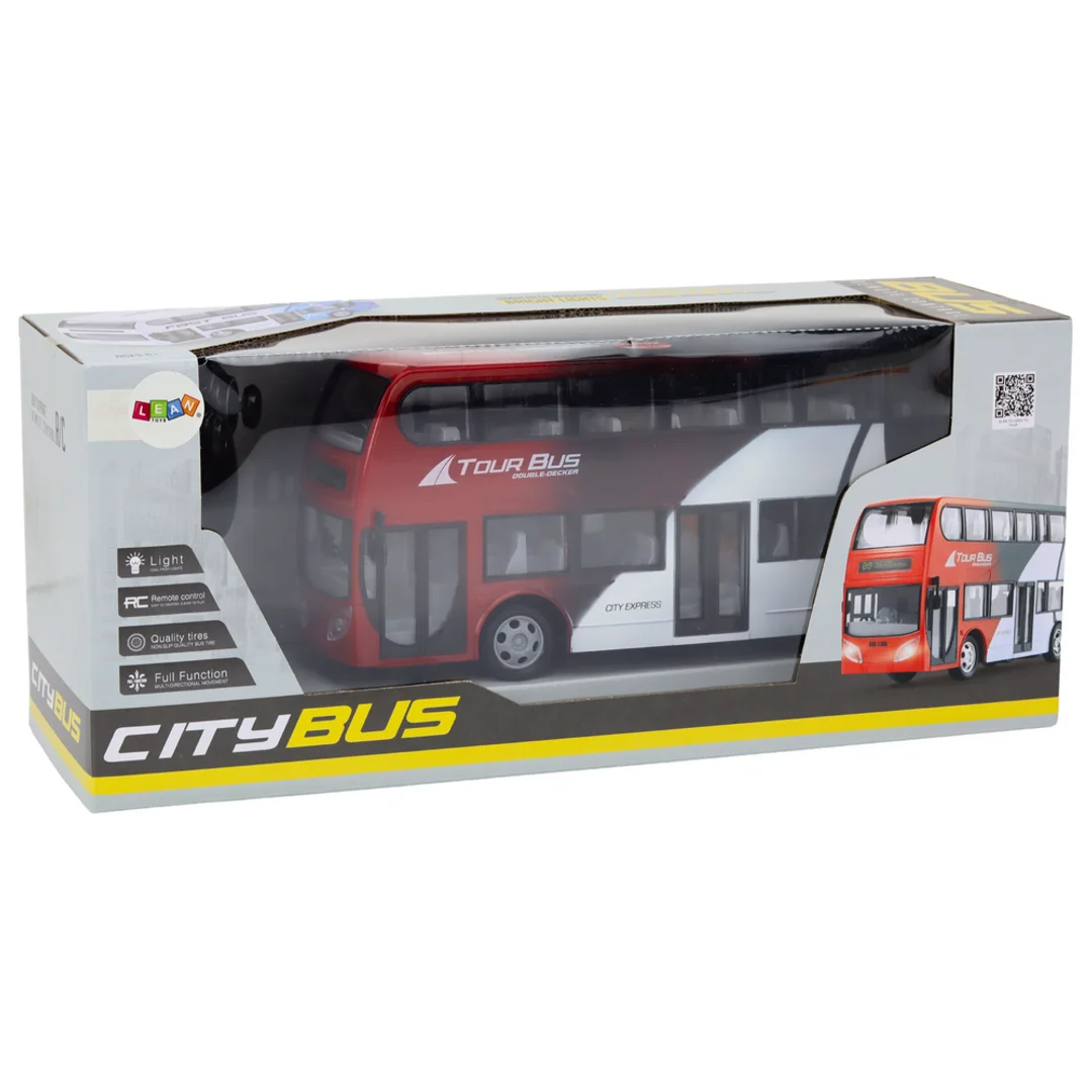 Autobus Dwupiętrowy Zdalnie Sterowany Światła