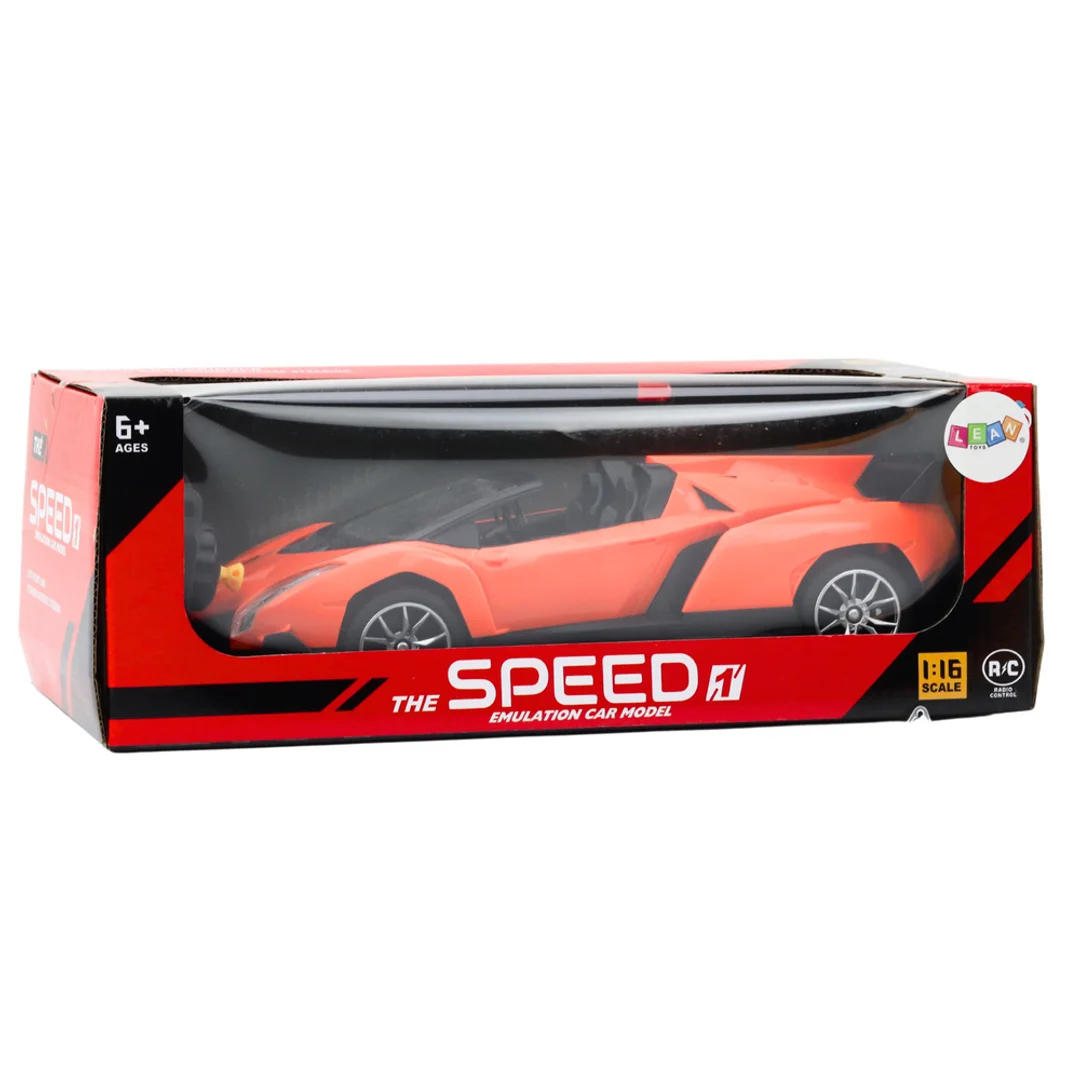 Auto Samochód Sportowy Zdalnie Sterowany Pomarańczowy